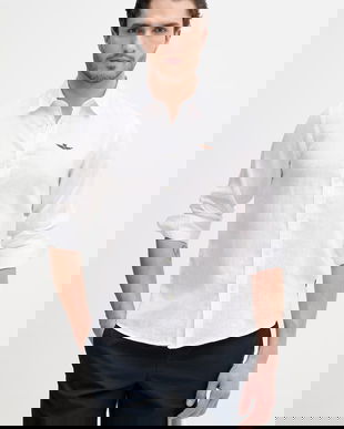 Aeronautica Militare cămașă de in