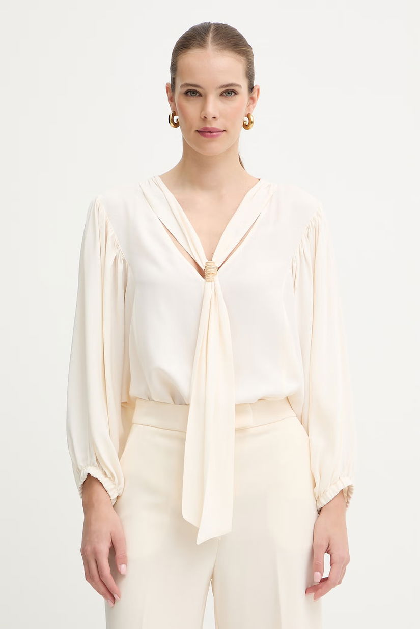 Simona Corsellini bluză cu mătase