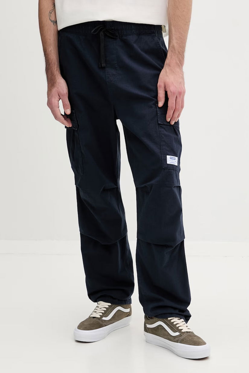 Hugo Blue pantaloni de bumbac Gadic262D