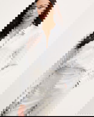 BOSS cămașă de mătase Bonya