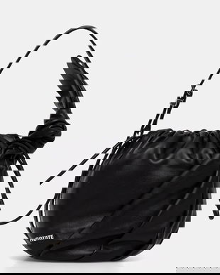 Rotate poșetă de piele