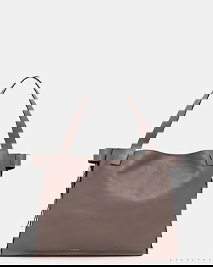 AllSaints geantă de mână din piele întoarsă MARLO