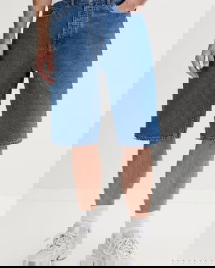 Hugo Blue pantaloni scurți jeans Skate shorts