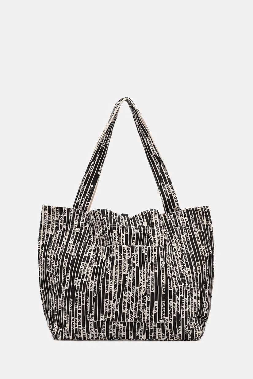 Karl Lagerfeld Jeans geantă de bumbac