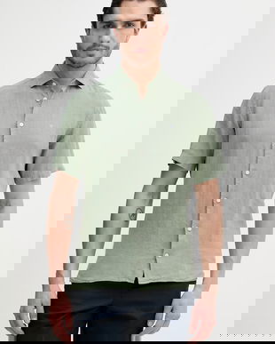 Hackett London cămașă de in