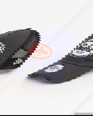 New Era șapcă OVAL CANVAS DISTRESS TRUCKER