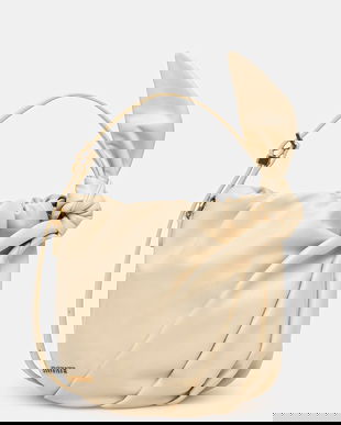 Rotate poșetă de piele