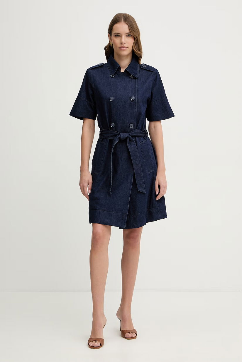 Silvian Heach rochie din denim PYTE