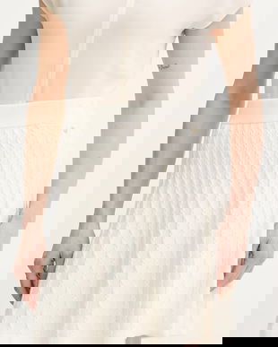 Guess fustă din amestec de lână HANNA