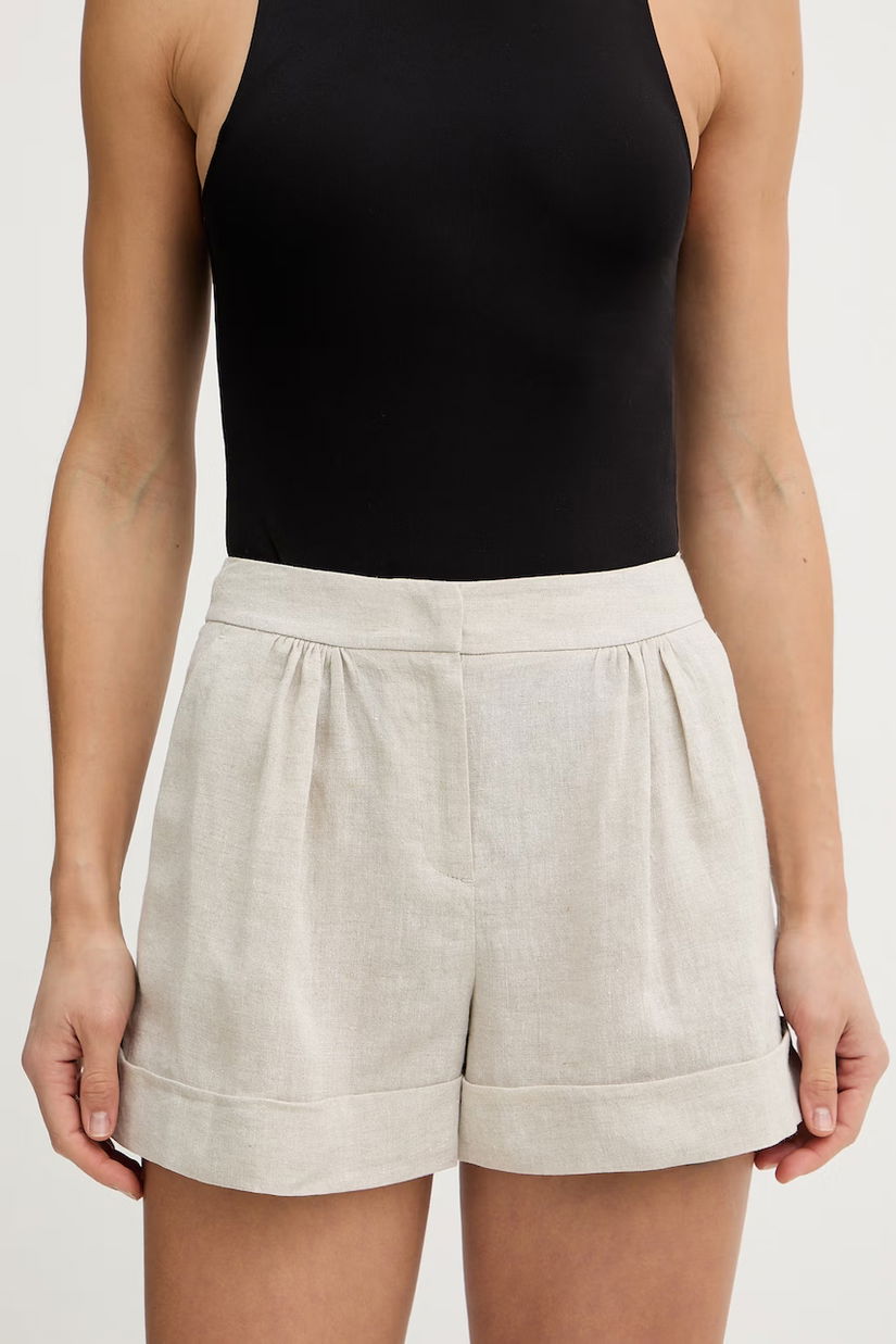 Twinset pantaloni scurți cu in