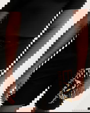 EA7 Emporio Armani pantaloni scurți din bumbac