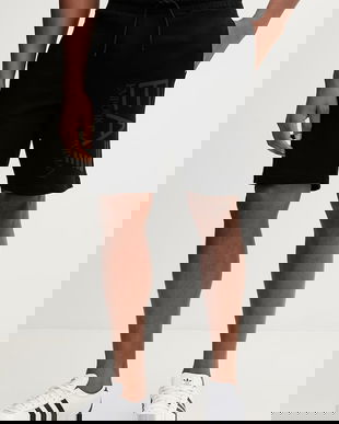 EA7 Emporio Armani pantaloni scurți din bumbac