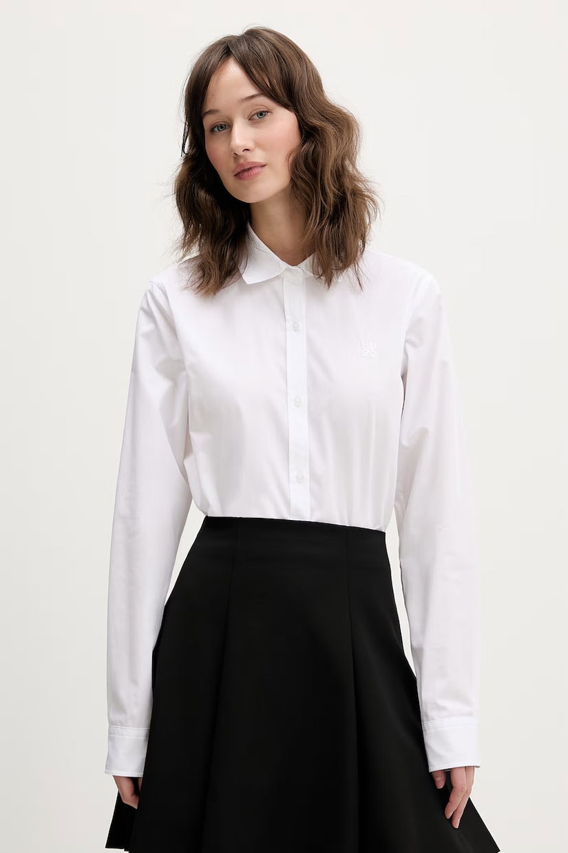 HUGO cămașă din bumbac The Essential Shirt