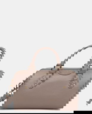 Guess geantă de piele NINA