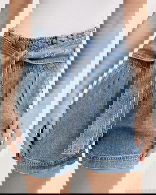 Karl Lagerfeld Jeans pantaloni scurți jeans