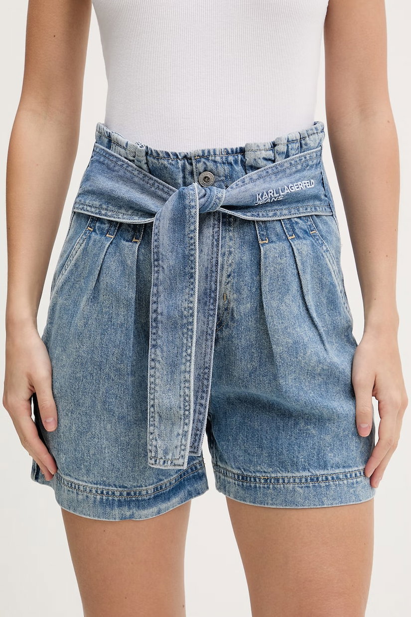 Karl Lagerfeld Jeans pantaloni scurți jeans