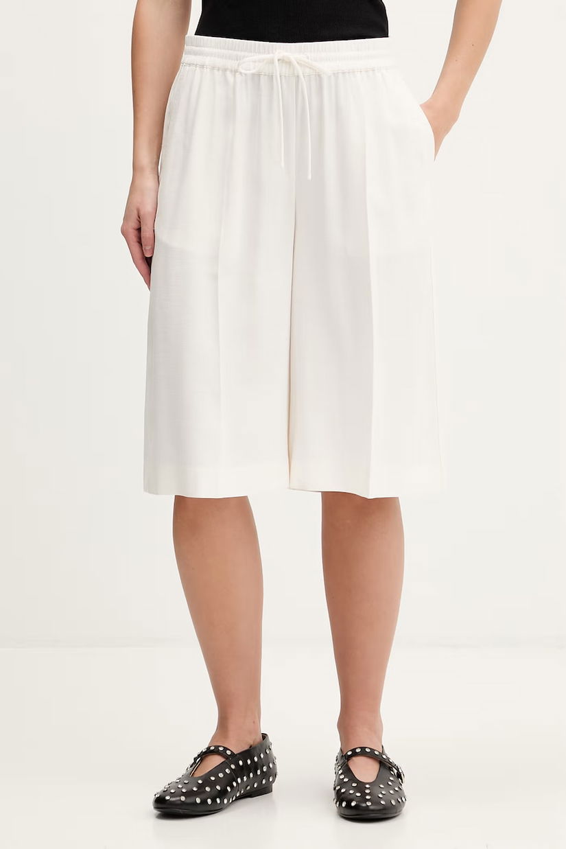 Karl Lagerfeld Jeans pantaloni scurți din amestec de in