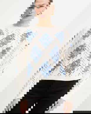 Twinset pulover de bumbac