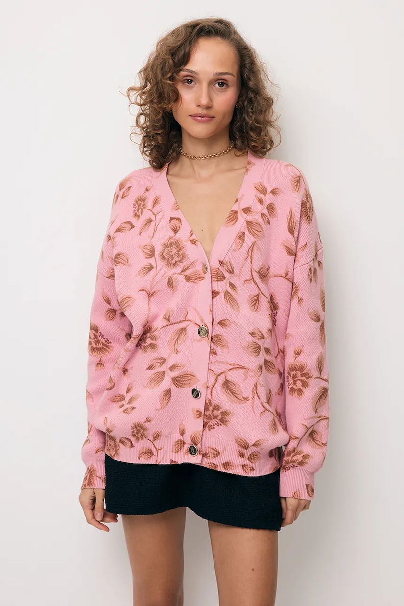 Bizuu cardigan din bumbac ROSSY