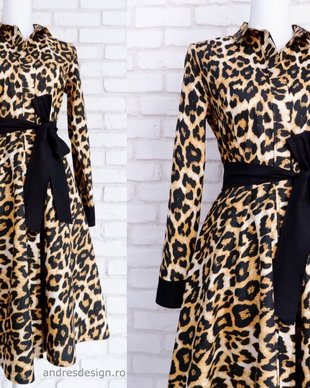 Rochie Camasa Animal Print