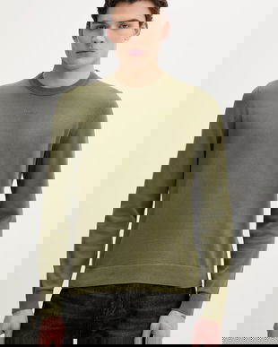 HUGO pulover de bumbac San Cassius-C2