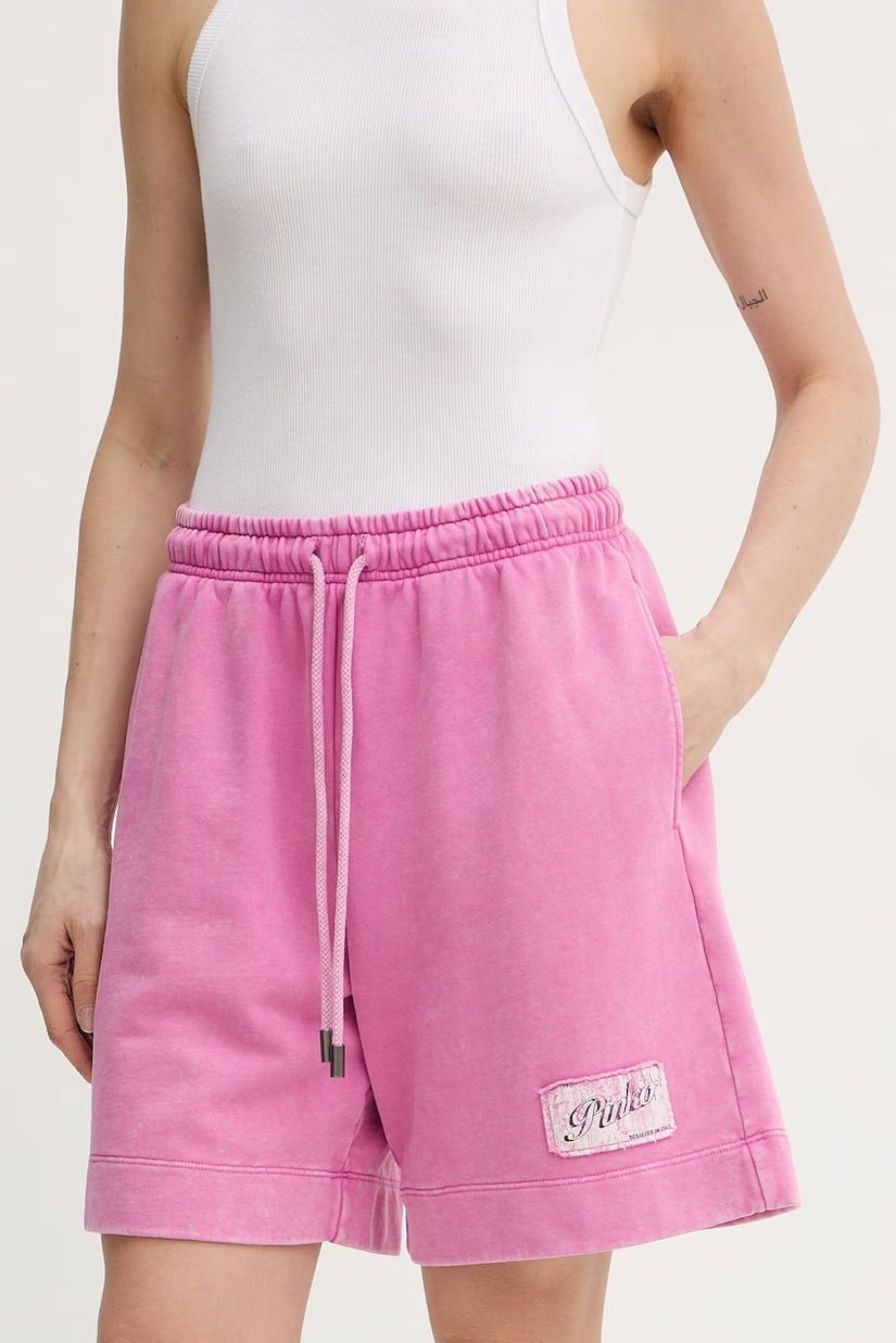 Pinko pantaloni scurți din bumbac