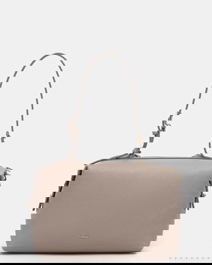 Furla poșetă de piele Double M Boston Bag