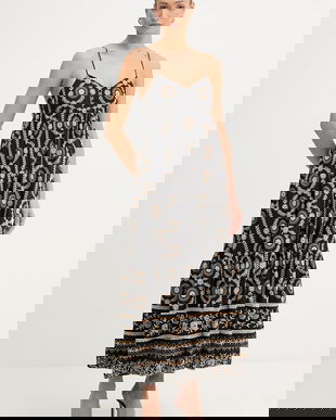 Twinset rochie din bumbac