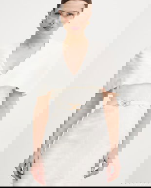 Twinset rochie cu in