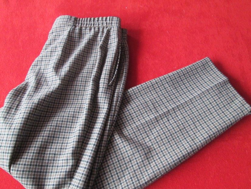 pantaloni carouri dame 48