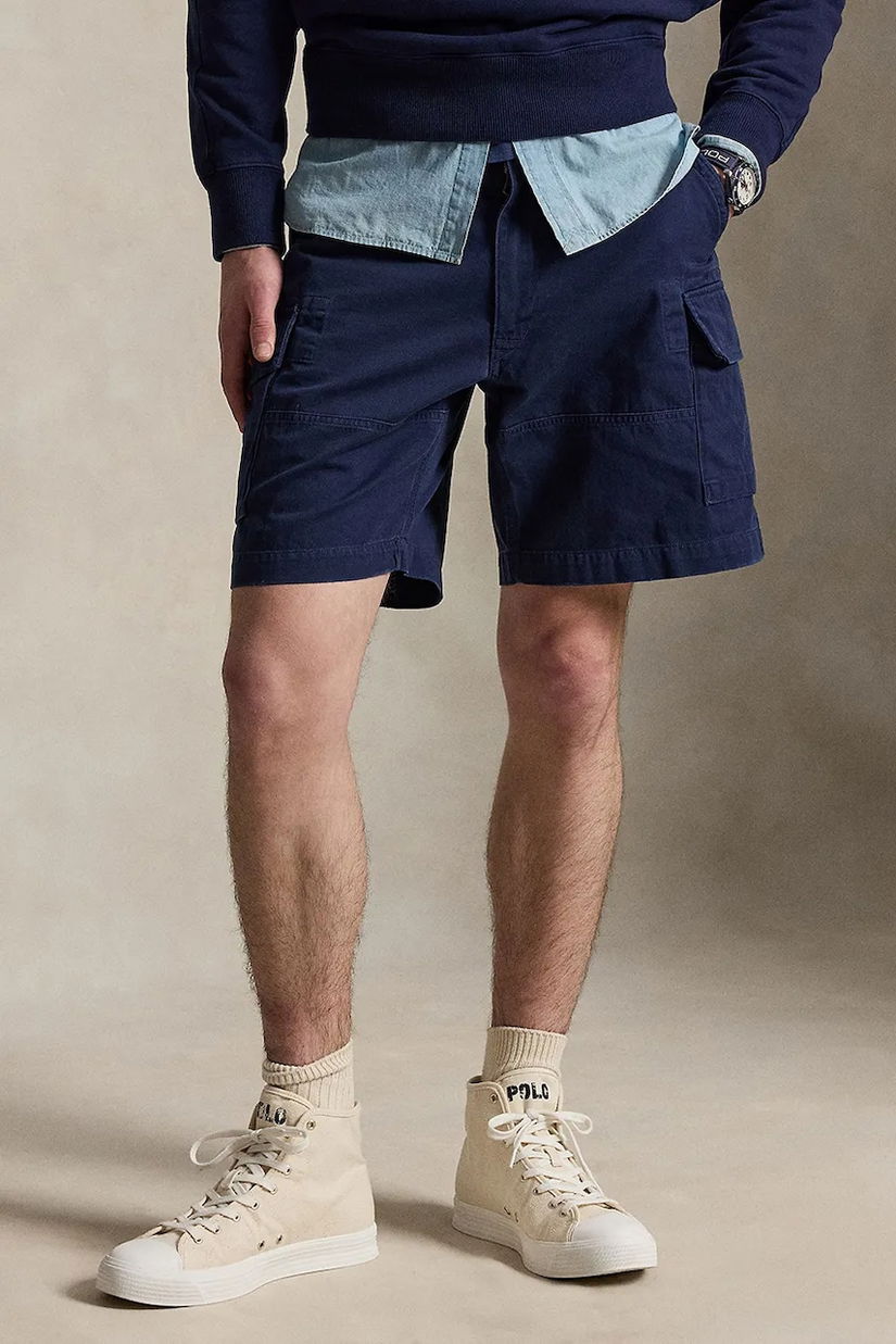 Polo Ralph Lauren pantaloni scuți cargo bărbătești din bumbac