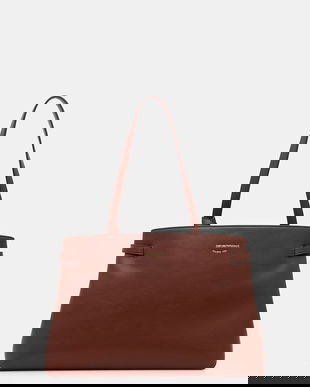 Emporio Armani poșetă de piele