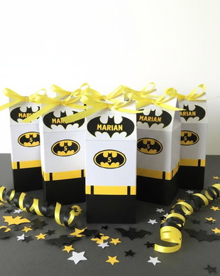 Cutii dulciuri baby Batman personalizate