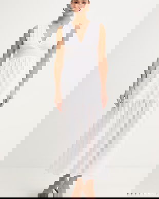 Twinset rochie din bumbac