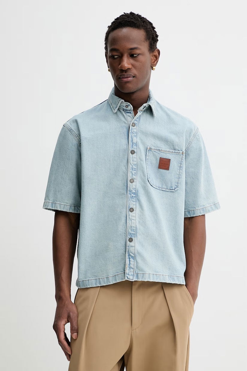 Guess Jeans cămașă jeans