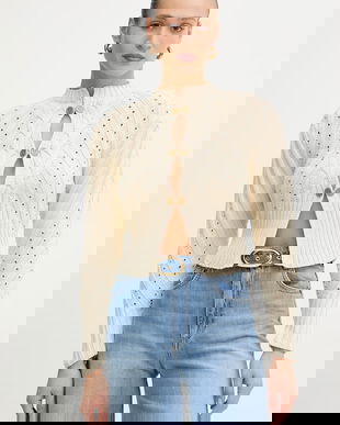 Twinset cardigan din bumbac