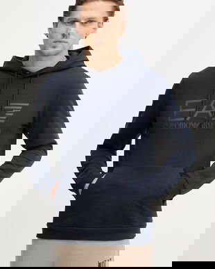 EA7 Emporio Armani hanorac de bumbac