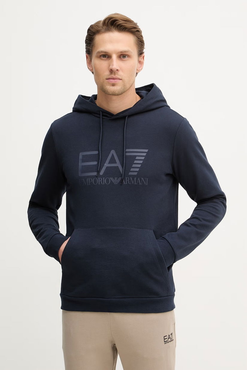 EA7 Emporio Armani hanorac de bumbac