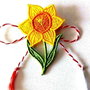 Martisor Narcisa Galbena
