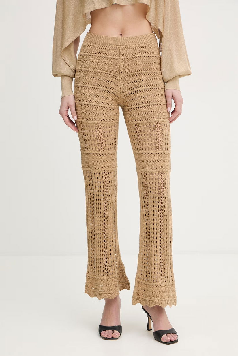 Twinset pantaloni de bumbac