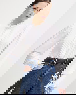 Twinset cămașă din bumbac