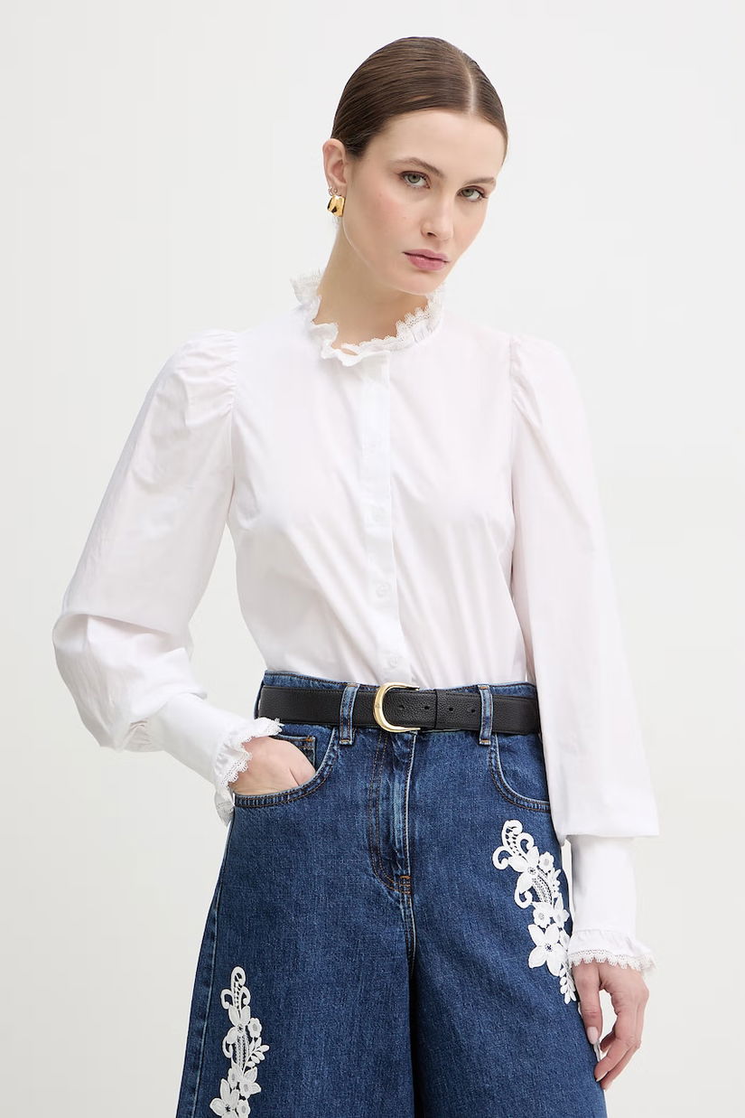 Twinset cămașă din bumbac