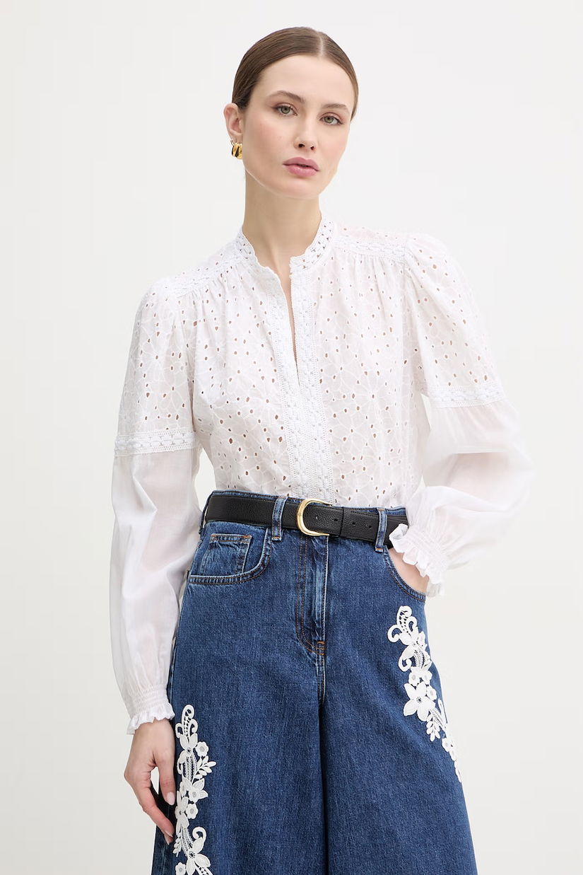 Twinset bluză din bumbac