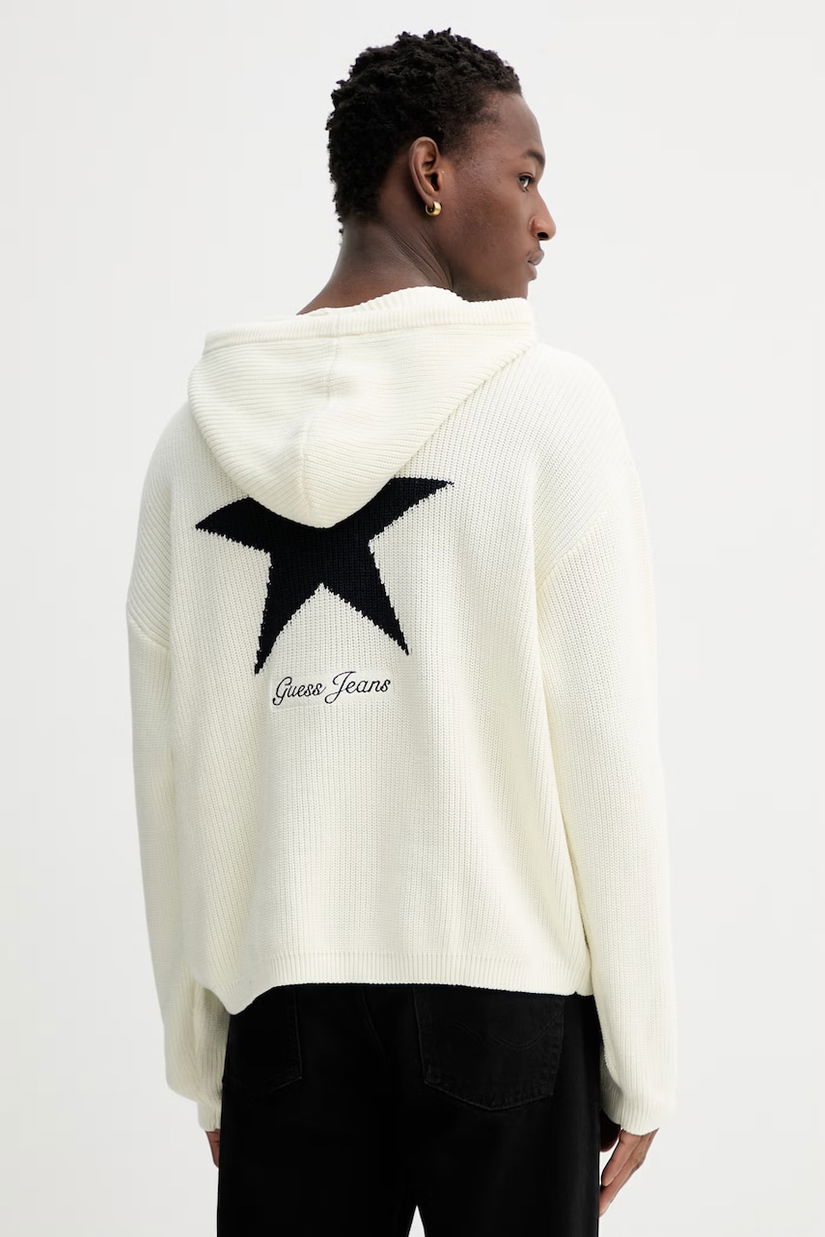 Guess Jeans pulover de bumbac