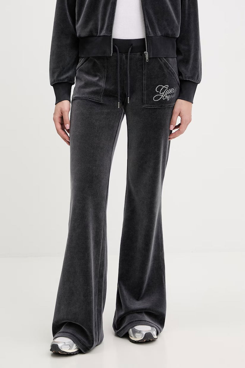 Guess Originals pantaloni de trening din velur
