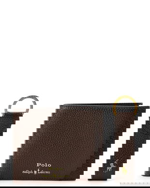 Polo Ralph Lauren portofel din piele și breloc