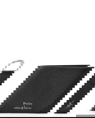 Polo Ralph Lauren portofel din piele și breloc