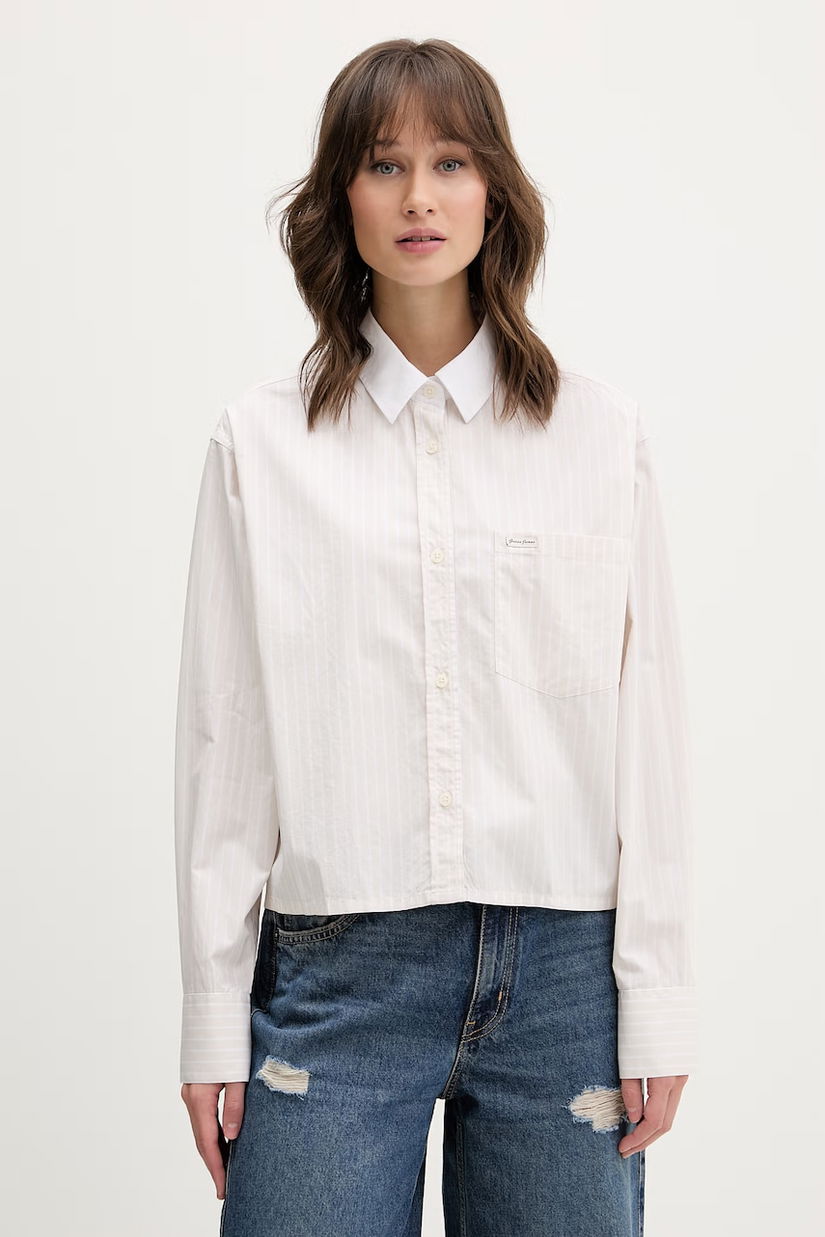 Guess Jeans cămașă din bumbac
