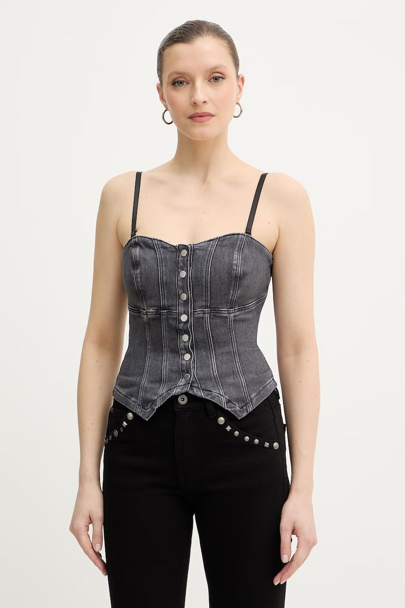Guess top din denim CECILE