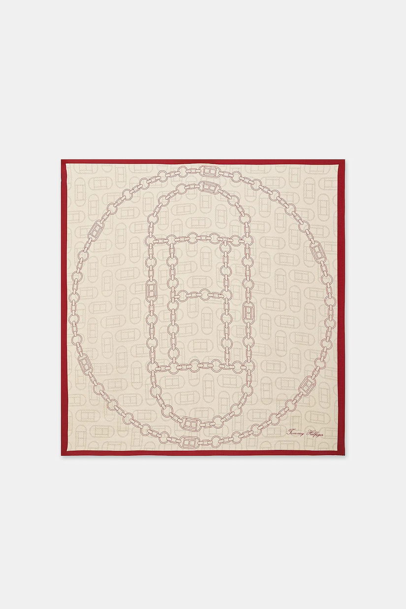 Tommy Hilfiger eșarfă de mătase